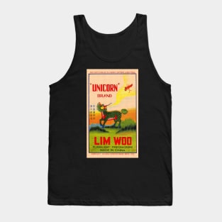 VINTAGE FIRECRACKER UNICORN LIM WOO MADE IN CHINA Tank Top